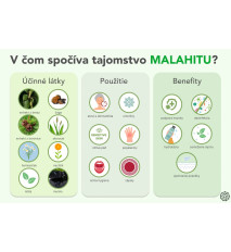 Malahit - hygienický a kozmetický prípravok na ošetrenie pokožky a slizníc - 30ml - Elixir