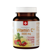 Vitamín C+ 1000 mg - 60 ks - SwissMedicus Vitamín C+ 1000 mg - 60 ks - SwissMedicus