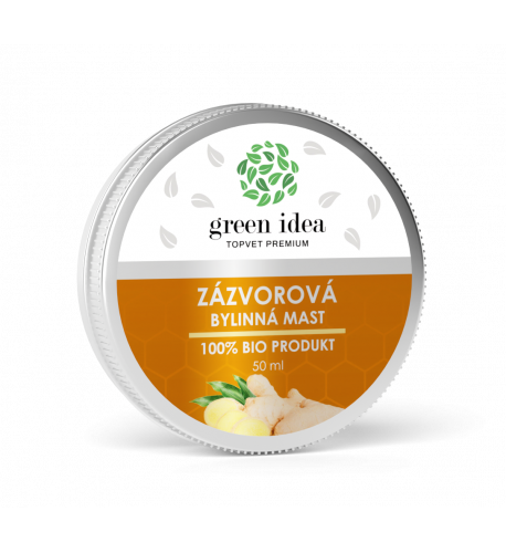 Zázvorová masť 50 ml - Green idea