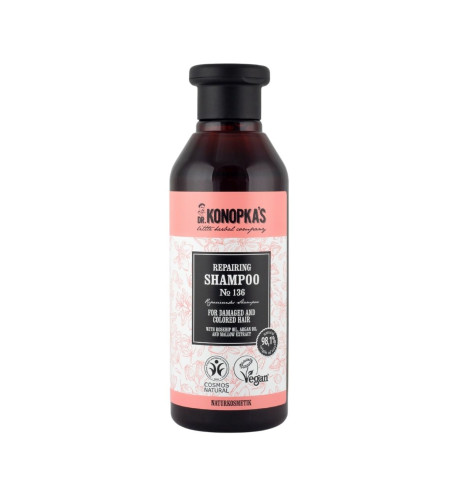 Regeneračný šampón №136 pre poškodené a farbené vlasy - 280 ml - Dr. Konopka's Regeneračný šampón №136 pre poškodené a farbené vlasy - 280 ml - Dr. Konopka's