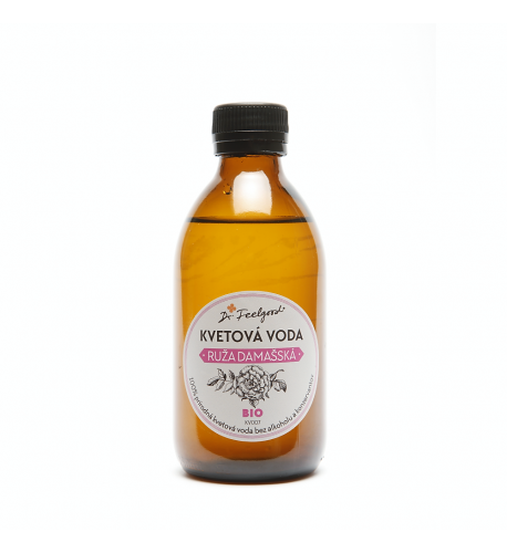 Kvetová voda z ruže damašskej BIO - 250 ml - Dr. Feelgood