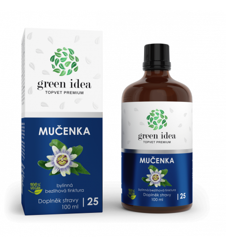 Mučenka – bezliehová tinktúra 100 ml – Green idea