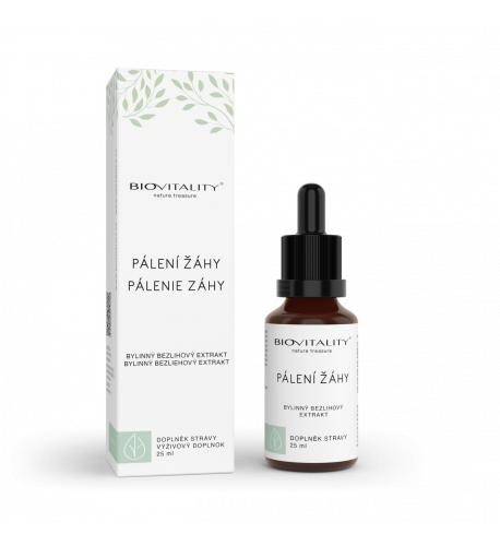Pálenie záhy – bezalkoholová tinktúra – kvapky 25 ml – Green idea
