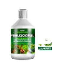 Tekutý chlorofyl s extraktom z borovicového ihličia – 500 ml – Vitateka