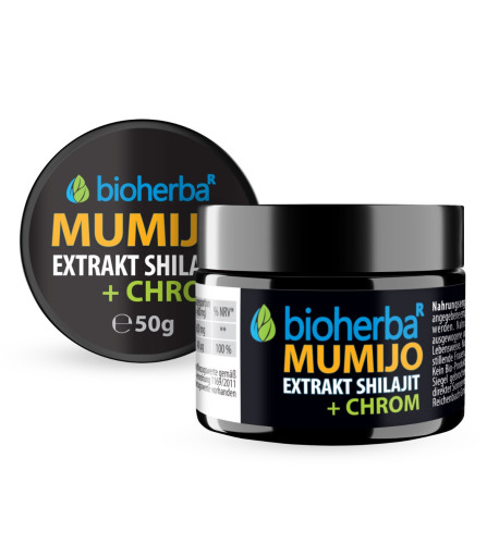 Mumio extrakt Shilajit - 50 g - Bioherba Mumio extrakt Shilajit - 50 g - Bioherba