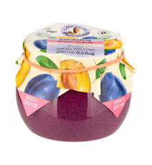 Exfoliačný telový peeling so slivkou - 250 ml - Mama Pharmelia