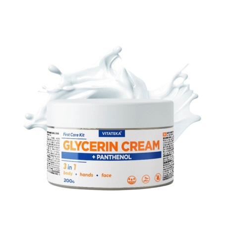 Glycerínový krém s pantenolom - 200 g - Vitateka