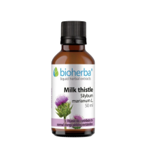 Pestrec mariánsky (Silybum marianum) kvapky – tinktúra – 50 ml – Bioherba Pestrec mariánsky (Silybum marianum) kvapky – tinktúra – 50 ml – Bioherba