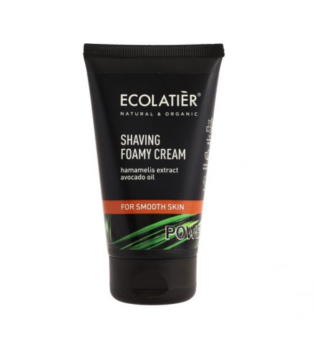 Penový krém na holenie pre hladkú pokožku - 150 ml - Ecolatier
