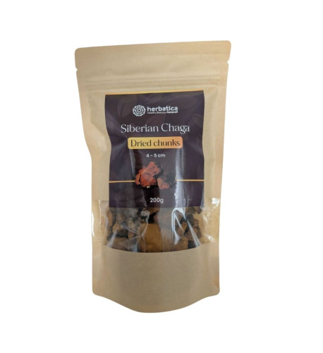 Čaga sibírska sušené kúsky (4-5 cm) - 200g