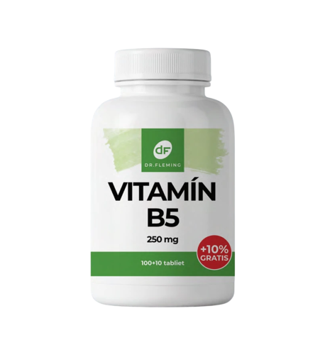 Vitamín B5 250 mg - 110 tabliet - Dr. Fleming