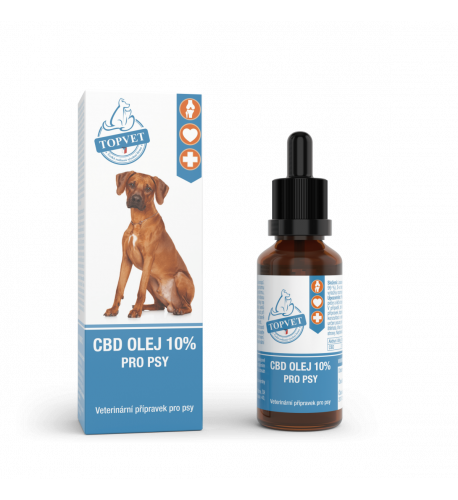 CBD olej 10 % pre psov 10 ml – Green idea