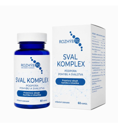 Sval komplex - 60 kapsúl - Rozhýb to