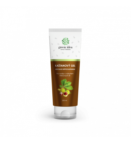 Gaštanový gél v tube 200 ml - Green idea