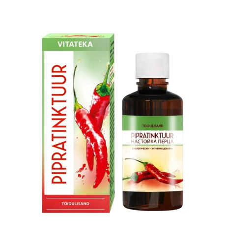 Tinktúra z červenej papriky – 25 ml – Vitateka Tinktúra z červenej papriky – 25 ml – Vitateka