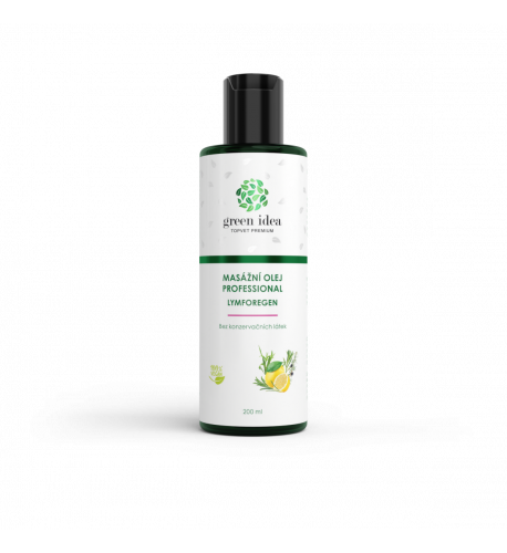 Lymforegen - masážny olej 200 ml - Green idea