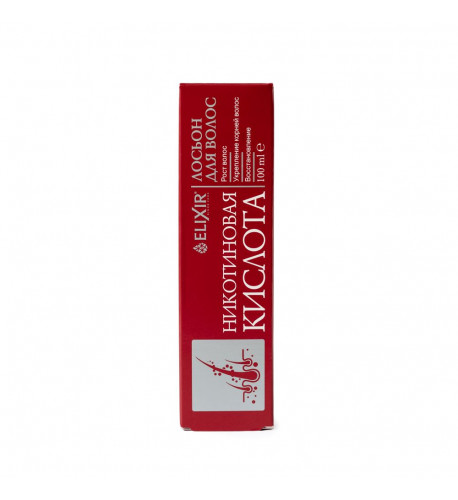 Vlasová voda s kyselinou nikotínovou - 100ml - Elixir