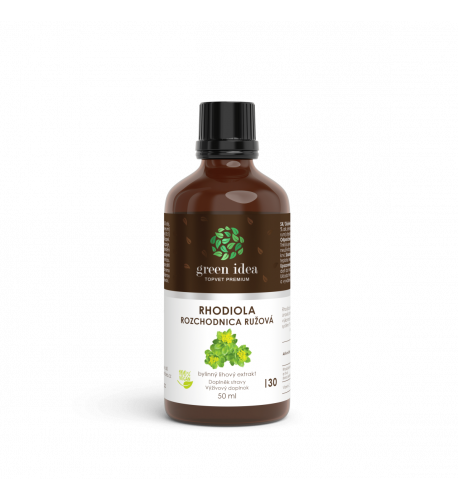 Rhodiola - tinktúra - kvapky 50 ml - Green idea