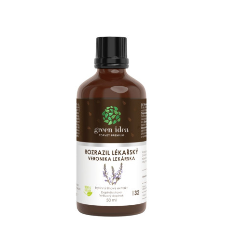 Veronika lekárska tinktúra – kvapky 50 ml – Green idea
