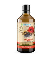 Makový olej lisovaný za studena - 100 ml - Bioherba Makový olej lisovaný za studena - 100 ml - Bioherba
