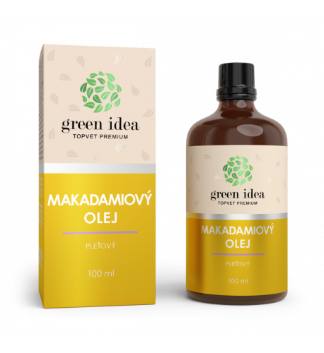 Makadamiový pleťový olej 100 ml - Green idea