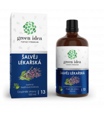Šalvia lekárska – bezalkoholová tinktúra 100 ml – Green idea