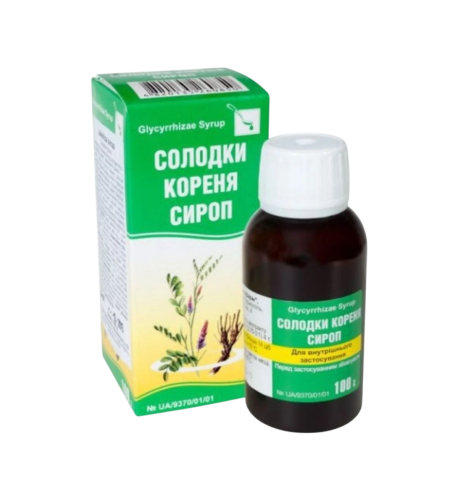 Sirup zo sladkého drievka proti kašľu a zachrípnutiu - 100g - Ternopharm