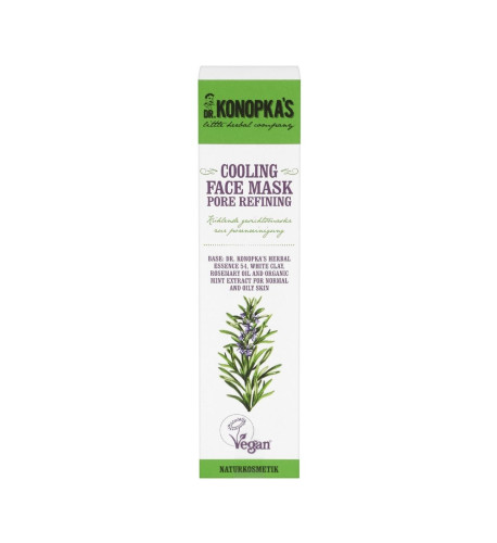 Chladiaca pleťová maska na zúženie pórov - 75 ml - Dr. Konopka's