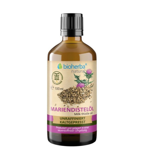 Olej z pestreca mariánskeho – 100 ml – Bioherba