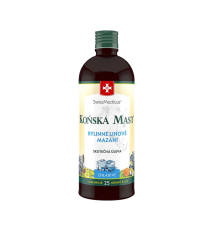 Konská masť - chladivý bylinný balzam - 400 ml - SwissMedicus Konská masť - chladivý bylinný balzam - 400 ml - SwissMedicus