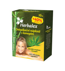 Detoxikačné náplasti s konope - 60 ks - Herbalex