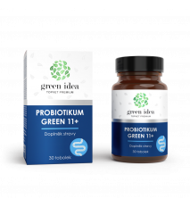Probiotikum GREEN 11+ - 30 kapsúl - Green idea