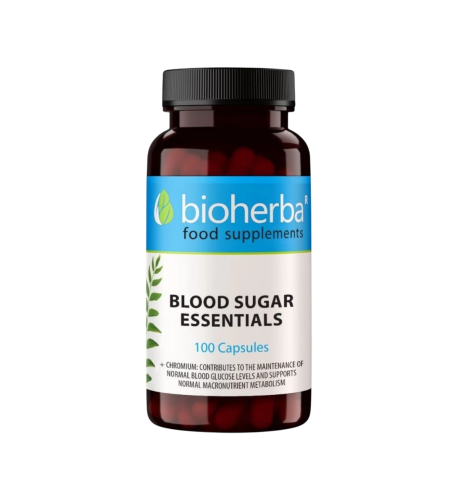 Blood Sugar Essential - 100 kapsúl - Bioherba Blood Sugar Essential - 100 kapsúl - Bioherba