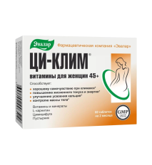 CI-KLIM® BIO doplnok výživy (menopauza v rovnováhe) - 60 tabliet - Evalar CI-KLIM® BIO doplnok výživy (menopauza v rovnováhe) - 60 tabliet - Evalar