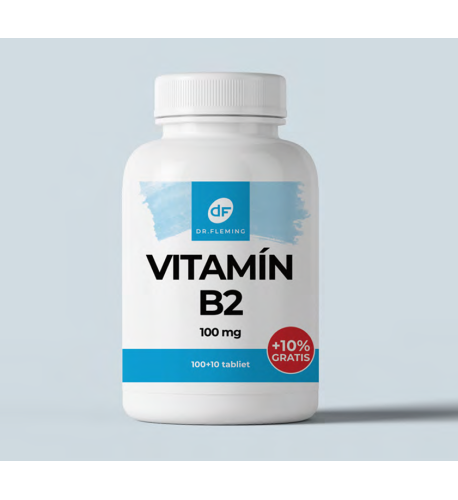 Vitamín B2 100mg - 110 tabliet - Dr. Fleming