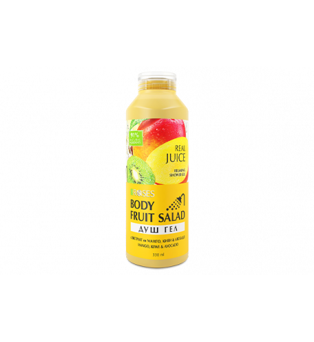 FRUIT SALAD – Prírodný sprchový gél Mango, Kiwi & Avokádo 330 ml - NATURE OF AGIVA