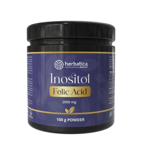 Inozitol + Kyselina Listová - 100 g prášok Inozitol + Kyselina Listová - 100 g prášok