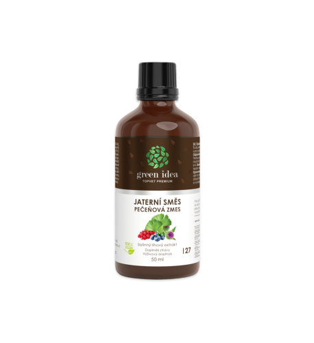 Pečeňová zmes (HEPAMIX) tinktúra – kvapky 50 ml – Green idea