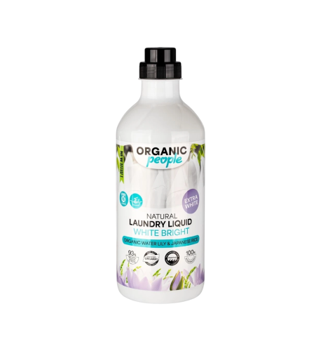 Prírodný prací gél na biele prádlo - 1000 ml - Organic People