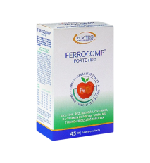 IN VITRO Ferrocomp forte + B12, 45 tabliet - InVitro