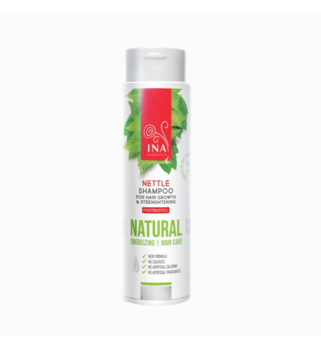 Prírodný šampón z divokej žihľavy - vypadávanie vlasov - 200 ml - INA Essentials