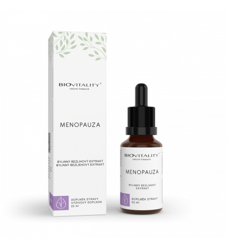 Menopauza – bezalkoholová tinktúra – kvapky 25 ml – Green idea