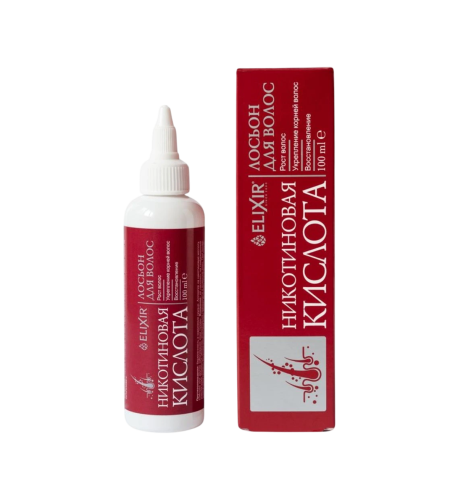 Vlasová voda s kyselinou nikotínovou - 100ml - Elixir
