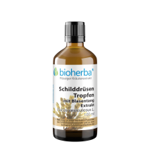 Kvapky na štítnu žľazu s extraktom morskej riasy  – tinktúra – 100 ml – Bioherba