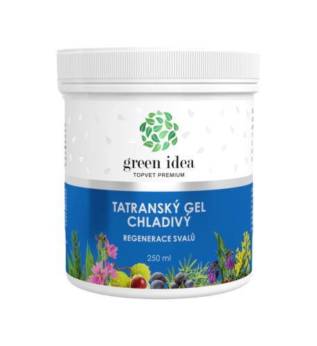 Tatranský bylinný gél - chladivý 250 ml - Green idea