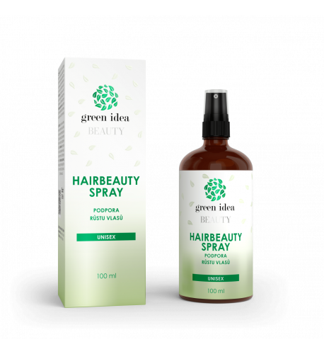 Hairbeauty sprej – podpora rastu vlasov 100 ml – Green idea