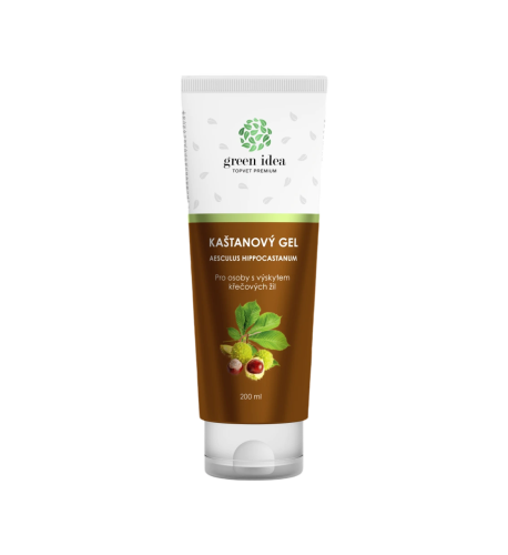 Gaštanový gél v tube 200 ml - Green idea Gaštanový gél v tube 200 ml - Green idea