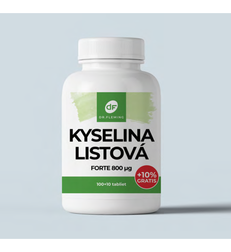 Kyselina Listová - 110 tabliet - Dr. Fleming