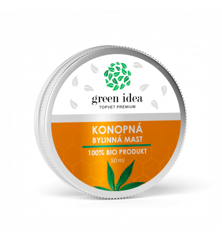 Konopná masť 50 ml – Green idea