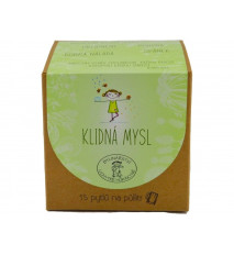 Porcovaný bylinný čaj Pokojná myseľ- 45g (15x3g) - Bylinářství U Chytré horákyně